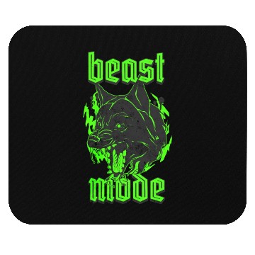 Discover Beast Neon Mode Mouse Pads