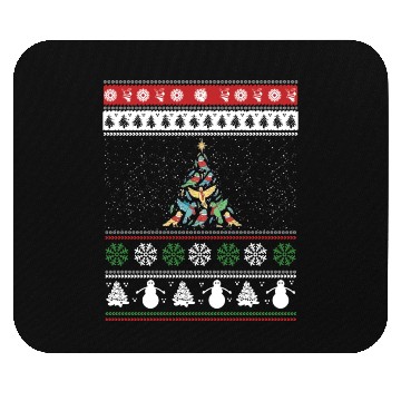 Discover Bird Christmas Tree Bird Lover Mouse Pads