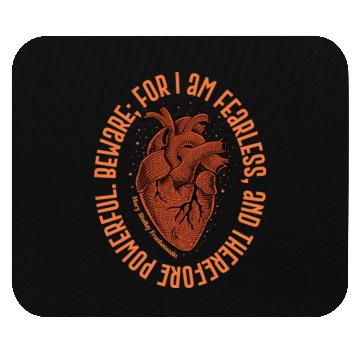 Discover Mary Shelley Fearless Mouse Pads