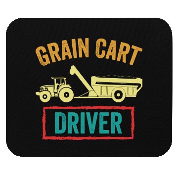 Discover Grain Cart Driver Funny Farmer Mouse Pads