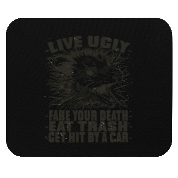 Discover Realistic Possum Wild Animal Opossum Mouse Pads