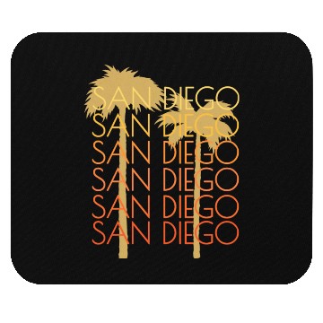 Discover San Diego Ca Vacation Mouse Pads