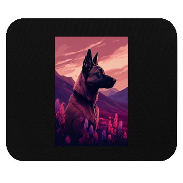 Discover Belgian Malinois Nature Mouse Pads