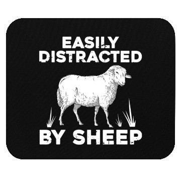 Discover Cute Sheep For Men Women Lamb Farm Animal Farmer Mouse Pads