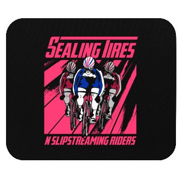 Discover Cycling Cyclist Funny Mouse Pads