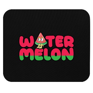 Discover Sweet watermelon typography. Mouse Pads