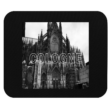 Discover Cologne historical cathedral church in germany Mouse Pads