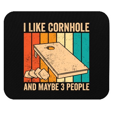 Discover Funny Cornhole Retro Mouse Pads