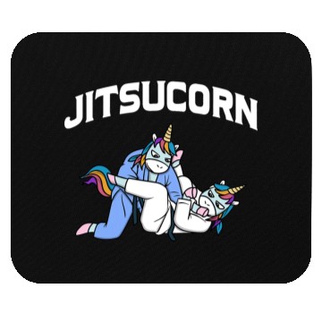 Discover Jitsucorn Jiu Jitsu Unicorn MMA BJJ Judo 1 Mouse Pads