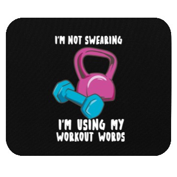 Discover Funny Workout Funny Gym Physiotherapy Mouse Pads