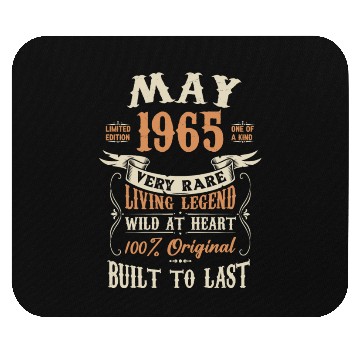 Discover May 1965 Birthday Surprise Mouse Pads