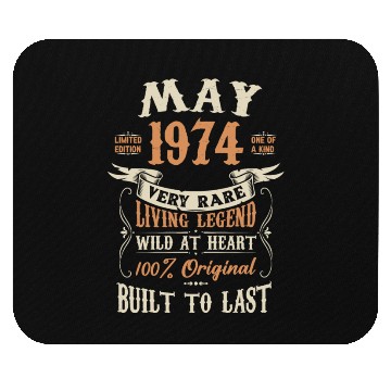 Discover May 1974 Birthday Surprise Mouse Pads