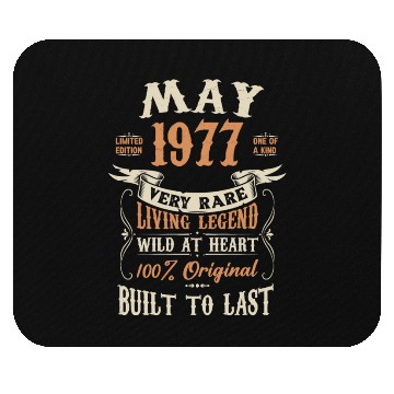 Discover May 1977 Birthday Surprise Mouse Pads