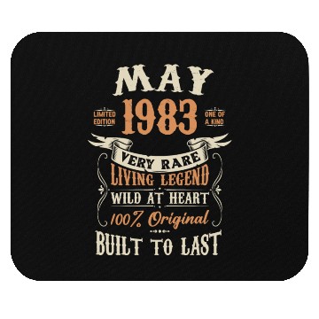 Discover May 1983 Birthday Surprise Mouse Pads