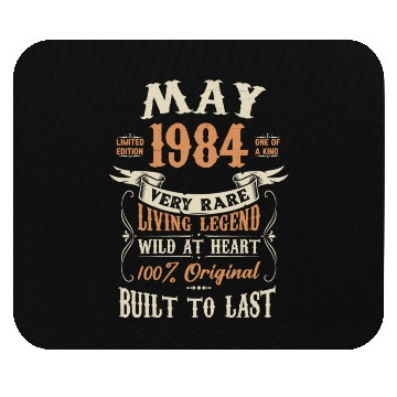 Discover May 1984 Birthday Surprise Mouse Pads