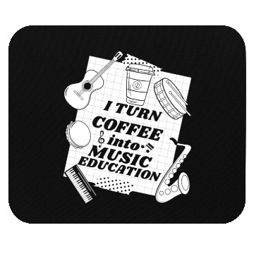 Discover Music Teacher Mouse Pads