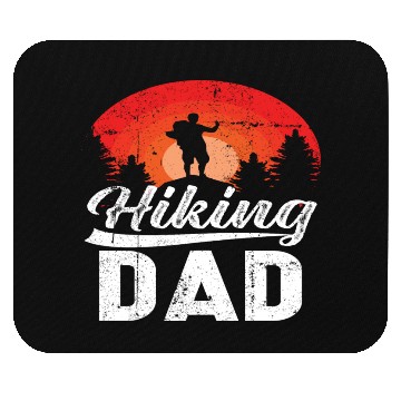 Discover Hiking Dad Mouse Pads
