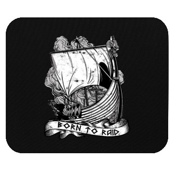 Discover Born to raid - Viking Mouse Pads