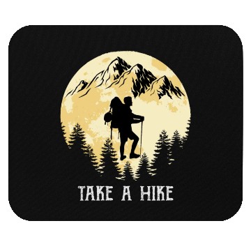 Discover Take a Hike Wanderlust Hiking Mouse Pads