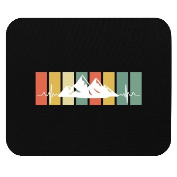 Discover Mountaineering Summit Hiker Mountain love Mouse Pads