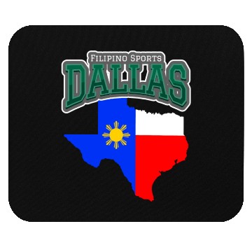 Discover Dallas Filipino Sports, Texas Philippines Flag Mouse Pads