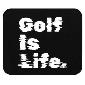 Discover Golf Is Life, Golfer Design Mouse Pads