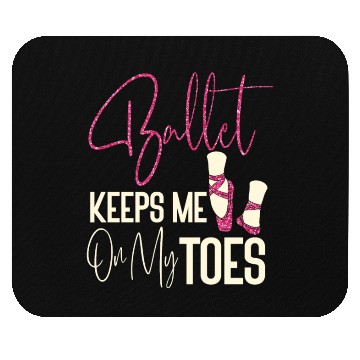 Discover Ballet Dancer Dance Girl Ballerina Mouse Pads