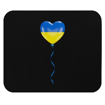Discover Solidarity and a heart for Ukraine Mouse Pads