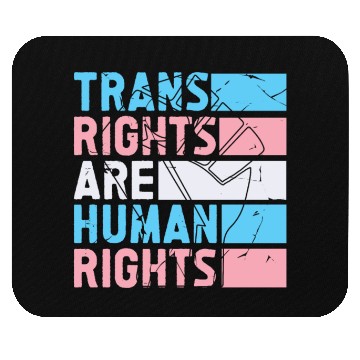 Discover Trans Rights Are Human Rights Support LGBT Pride Mouse Pads