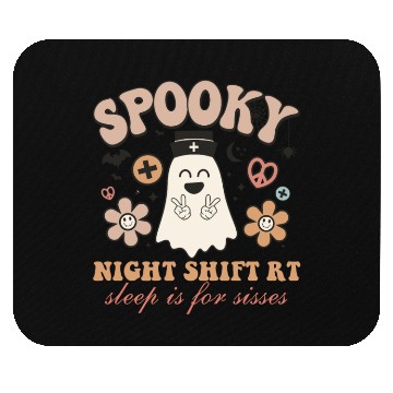 Discover Spooky Night Shift Rt Mouse Pads
