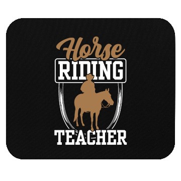 Discover Horse Riding Teacher Equestrian Rider Lover Mouse Pads