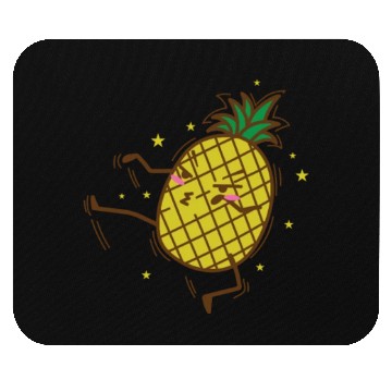 Discover Karate Pineapple Tropical Sweet Fruit Mouse Pads