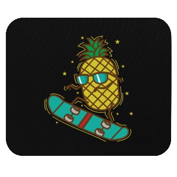 Discover Pineapple rides Skateboard sweet Fruit Mouse Pads
