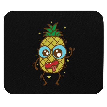 Discover crazy Pineapple tropical sweet Fruit Mouse Pads
