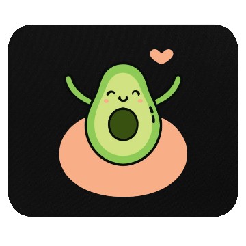 Discover The Joyful Avocado Mouse Pads