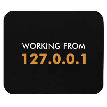 Discover Working From Home 127.0.0.1 Programmer Mouse Pads