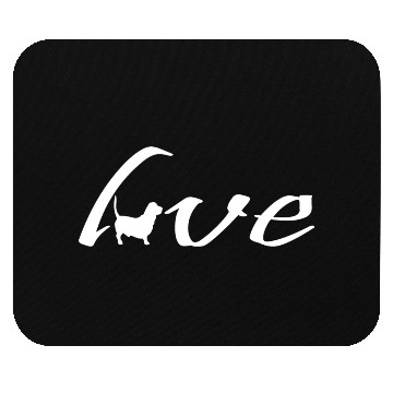 Discover Love walking Pup for Dog Lovers Mouse Pads