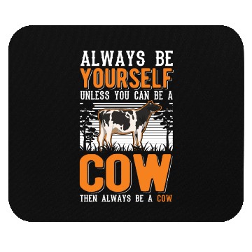Discover Cow Gift Farmer Cattle Breeder Cows Mouse Pads