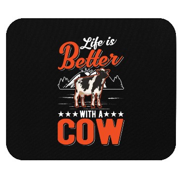 Discover Life Is Better With Cows Farmer Mouse Pads
