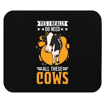 Discover Cow Cattle Breeder Farmer Cows Mouse Pads