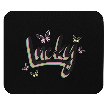 Discover Lucky Butterflies Mouse Pads