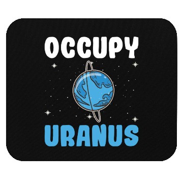 Discover Occupy Uranus Uranus Planet Space Lover Mouse Pads