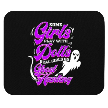 Discover Ghost Hunting Girls Ghost Hunter Paranormal Mouse Pads