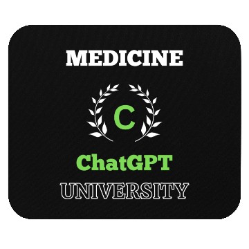 Discover Medicine ChatGPT University Mouse Pads