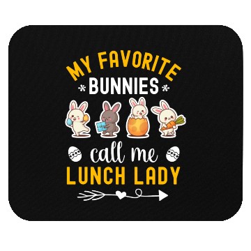 Discover Favorite Bunnies Teacher Easter Mouse Pads