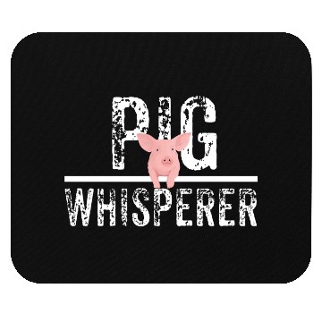 Discover Funny Pig Whisperer Farmer Gift Mouse Pads
