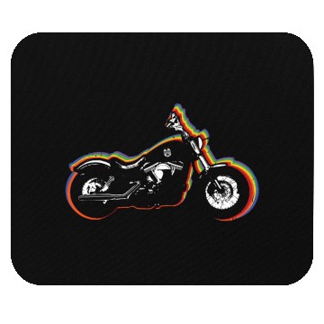 Discover Motorcycle Gay LGBTQ Rainbow LGBT Pride Month Mouse Pads