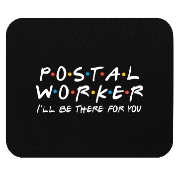 Discover Post Office Postal Worker Postman Gift Mailman Mouse Pads