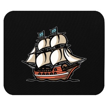 Discover Columbus Day 1492 Mouse Pads