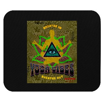 Discover Yoga Vibes Mouse Pads